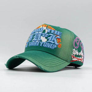 Dandy thiết kế da lộn rộng vành gorras 31 mũ của tùy chỉnh G5 cổ điển Rhinestone 31 trang bị thêu Mũ bóng chày với biểu tượng tùy chỉnh - Product Image 1