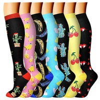 Chaussettes de compression Medias Compresipn 2030mmhg très vendues pour les athlètes de course à pied