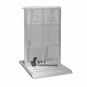 Top finger hochwertige temporäre Fußgänger Heavy Duty Barricade Crowd Control Barrieren Interlocking Barricade