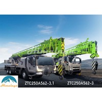 Nouvelle grue sur camion ZTC250A562-3 Zoomlion 25 tonnes 30 tonnes, grue mobile à flèche avec nacelle et télécommande