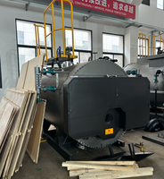 Caldera de Vapor a Gas de 1 Tonelada en Oferta, Generador de Vapor de Gas Natural/GLP de 1T/h, Totalmente Automático para Procesamiento de Alimentos, Mercado de Tailandia