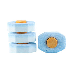 Tablettes de nettoyant vaisselle industrielles certifiées, brillance citronnée, acide citrique, détartrant pour eau dure - Product Image 3