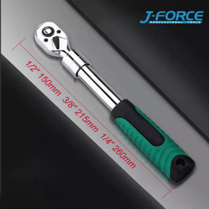 Llave de torsión de engranaje flexible reversible de liberación rápida de 72 dientes, llave de trinquete extensible de 1/<span class=keywords><strong>4</strong></span> "<span class=keywords><strong>3</strong></span>/8", llave de vaso de 1/2 pulgadas - Product Image 3