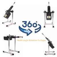 Automatische Sexmaschine Vac-U-Lock Liebesmaschine Masturbations-Sexpistole für Frauen mit Fernbedienungs-Dildo-Maschine