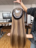 Mini perruque à clipser SHY en cheveux humains Remy, avec dentelle frontale, confortable pour un usage quotidien, fournisseur d'usine