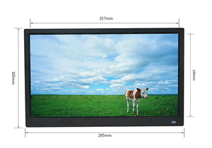 Marco de Fotos Digital de 17 Pulgadas con Botones Táctiles, Reproductor de Video HD y <span class=keywords><strong>MP3</strong></span>, Pantalla Ancha - Product Image 6