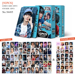 KPOP-Tarjeta con foto de <span class=keywords><strong>Bangtan</strong></span> Boys V <span class=keywords><strong>Taehyung</strong></span>, regalo de recuerdo de papel, 92 unidades/caja - Product Image 5
