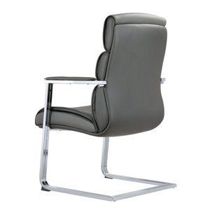 Silla de oficina moderna y cómoda de cuero 36019-2020E/B/A - Product Image 1