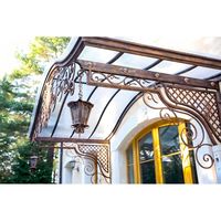 Porte en fer forgé double de luxe Prima, design classique ornemental pour manoir et propriété