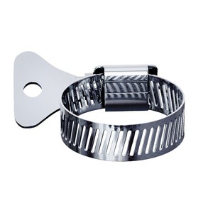 Abrazadera de manguera de acero inoxidable de 20-32 mm, tipo de bloqueo, para reparación de uniones de tuberías de agua - Product Image 3