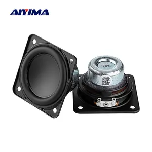 AIYIMA 2Pcs 2英寸全范围音频扬声器单元52毫米4欧姆10w高保真立体声扬声器DIY BT家用放大器扬声器