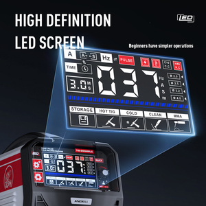 <span class=keywords><strong>ANDELI</strong></span> 2024 Nueva Llegada TIG-250MPLC 220V TIG MMA Limpio y Frío con Antorcha de Control Remoto Máquina de Soldar Multifuncional - Product Image 3