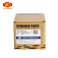 Pièces de pompe hydraulique SKS A8Vo80(6.3) Bloc-cylindres pour kit de réparation d'excavateur 1200-1101A-SZ