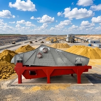 Machine de filtration, de déshydratation et de criblage pour la séparation des minerais |   Crible vibrant de grande capacité