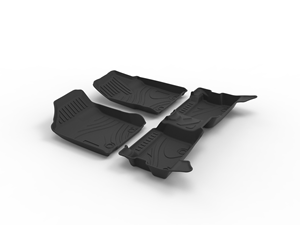 Tapis de sol de voiture en TPE sur mesure pour <span class=keywords><strong>Toyota</strong></span> Wigo 2015-2019 RHD, tapis de voiture résistants aux intempéries - Product Image 2