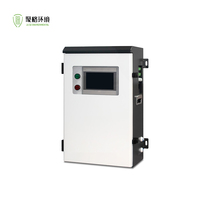 Monitor kualitas air Multi-parameter Panel surya RS485 PH ORP konduktivitas TDS bebas kepadatan klorin untuk Kolam renang