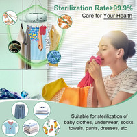 Séchoir à linge pliable mini de voyage, séche-chaussures électrique portable à air chaud suspendu