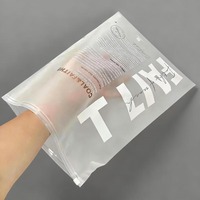 Sacs plats recyclables à fermeture éclair 250G et 2Kg, sacs en plastique PVC à fermeture éclair pour sweats à capuche, minimum 1000 pièces, sacs transparents en PP à fermeture Ziplock