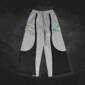 Servizio OEM <span class=keywords><strong>Pantaloni</strong></span> da <span class=keywords><strong>Uomo</strong></span> con Design a Patch Ricamati e Stampati, Joggers Casual <span class=keywords><strong>Classici</strong></span> a Gamba Dritta - Product Image 3