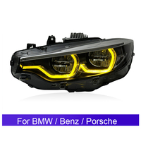 Faros Delanteros LED Amarillo-Blanco, Luces Antiniebla de Luz Baja, Intermitentes, Aptos para BMW F32 F33 F36 F80 F82 M3 M4