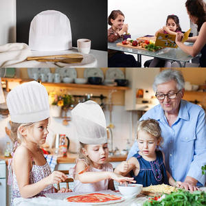 Disposable Professional Pleated Cooking <strong>Chef</strong> <strong>Hats</strong> - Product Image 4