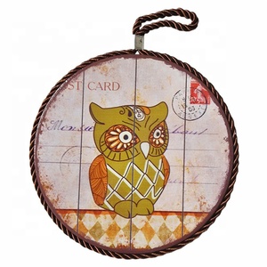 Trivetto <span class=keywords><strong>in</strong></span> <span class=keywords><strong>ceramica</strong></span> carina eco-friendly personalizzato con tappetino di corda e pastiglie per la cucina di casa - Product Image 2