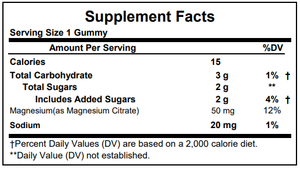 Integratore alimentare magnesio morbido masticare calmante ansia gommoso rilascio caramella immunità caramella caramella morbida masticare <span class=keywords><strong>per</strong></span> il sonno - Product Image 2