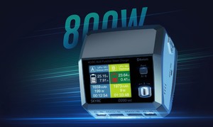 Зарядное устройство KUMOS SKYRC D200neo 800W DC с двумя каналами, высокой мощностью, поддержкой PD3.0 и управлением через Bluetooth-приложение, металлический корпус - Product Image 5