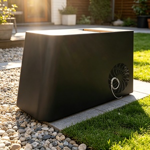 Nouvelle <span class=keywords><strong>piscine</strong></span> de trempage à froid complète pour 1 personne, carrée, bain de glace avec refroidisseur, revêtement intérieur en acier inoxydable, système de contrôle WiFi - Product Image 1