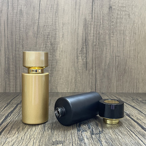 Vente flash - Nouveau design 2025 - Flacon de parfum en verre cylindrique simple et élégant de 50 ml - Product Image 4