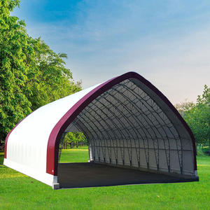 Carpa Industrial de Montaje Rápido - Almacenamiento Resistente para Almacenes, Refugio para Equipos, Impermeable, Resistente a los Rayos UV, Material de PVC - Product Image 2