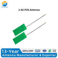 Antenne PCB double bande 2,4 GHz 5,8 GHz 5dBi à polarisation verticale omnidirectionnelle I P E X U.FL pour routeur WiFi