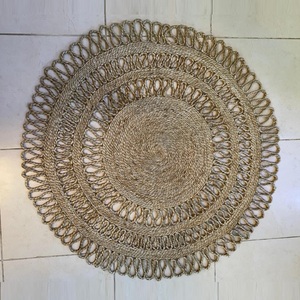 มือถักพรมปอกระเจาอินทรีย์ป่านลายคู่ถักพรมปอกระเจาพรมชนบทสําหรับพื้นซื้อออนไลน์ผลิตในบังคลาเทศ - Product Image 4