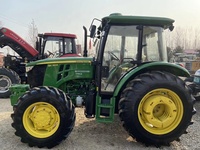 Nuevo Tractor agrícola John y Deere usado original de 120 HP 4x4 con implementos completos a precios muy baratos para la venta