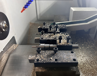 Torno CNC Horizontal de un Solo Husillo, Tipo Gang, de Cama Plana, Automático, de Alta Precisión y Buena Calidad, HS-20A