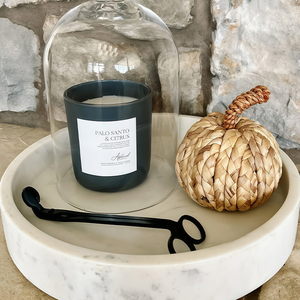 AIKUN Handmade Glass Scented Candle Jar Custom Fragrance Soy Wax Candle Private Label Gift for Home Decoration Spa Hotel - Product Image 3