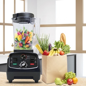 Thương mại Máy xay sinh tố và máy trộn mạnh mẽ tốt nhất máy xay sinh tố trộn 6 lưỡi cho juicing yên tĩnh Máy xay sinh tố Maker - Product Image 1