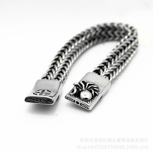 yunnique Stylish Men's Stainless Steel Octopus <b>Bracelet</b> Magnetic Clasp Unisex Gift Jewelry - Product Image 3