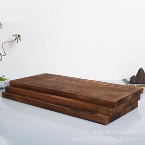 Tablas de Madera Maciza 30x10x1cm Rectangulares Estilo Rústico para Escritorio, Mesa de Conferencias, Separador, Almacenamiento, Origen Shandong - Product Image 3