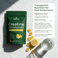 Bonbons gélifiés à la créatine monohydrate OEM/ODM 5000mg en sachets pour la force musculaire et le soutien de l'entraînement – Gommes à la créatine