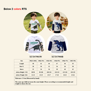 Camiseta para Niños, Camisetas para Niñas, Algodón, <span class=keywords><strong>Manga</strong></span> <span class=keywords><strong>Larga</strong></span>, Tops para Bebés, Ropa para Niños, Camiseta para Niñas - Product Image 3