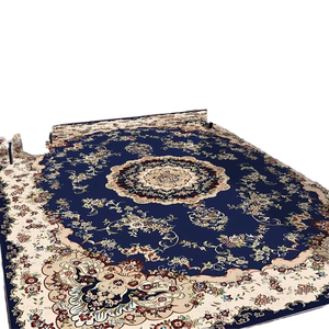 Tapis persans de luxe sur mesure de grande taille pour salon, vente en gros d'usine, classiques, fabriqués à la machine, antidérapants, en polyester - Product Image 1