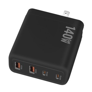 <span class=keywords><strong>Cargador</strong></span> <span class=keywords><strong>de</strong></span> Pared Plegable Intercambiable con Adaptador <span class=keywords><strong>de</strong></span> Corriente GaN PD 31 Tipo-C <span class=keywords><strong>de</strong></span> 140W con Cabezal <span class=keywords><strong>de</strong></span> Carga PD 31 para <span class=keywords><strong>Apple</strong></span> iPhone, Samsung, Moto, Google, etc. - Product Image 3