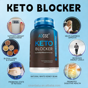 Cápsulas Bloqueadoras de Cetonas de 1800mg de Alta Calidad Personalizadas, Extracto de Frijol Blanco Orgánico Natural, Apoyo para la <span class=keywords><strong>Dieta</strong></span> Cetogénica - Product Image 2