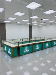 Mostrador de exhibición de joyería, soporte de cristal, gabinete de exposición fino, joyería antigua de Jade, vitrina de reloj, personalización - Product Image 4