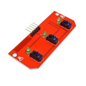 Capteur de suivi infrarouge numérique à 3 canaux OKY3517, module TCRT5000 pour l'électronique DIY et les véhicules intelligents - Product Image 1