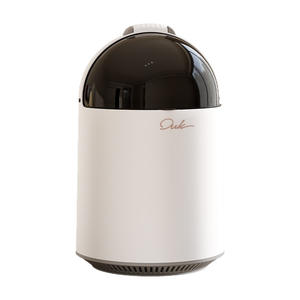 Cubo de basura inteligente Ouk, redondo, automático, con cambio automático de bolsa, batería recargable incorporada, para el hogar, cocina, baño, dormitorio, mesa. - Product Image 1