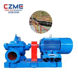 CZME Horizontal Electric Double <b>Suction</b> Split Case Water <b>Pump</b> Single Stage Double <b>Suction</b> Centrifugal <b>Pump</b> for Flood Control - Product Image 1