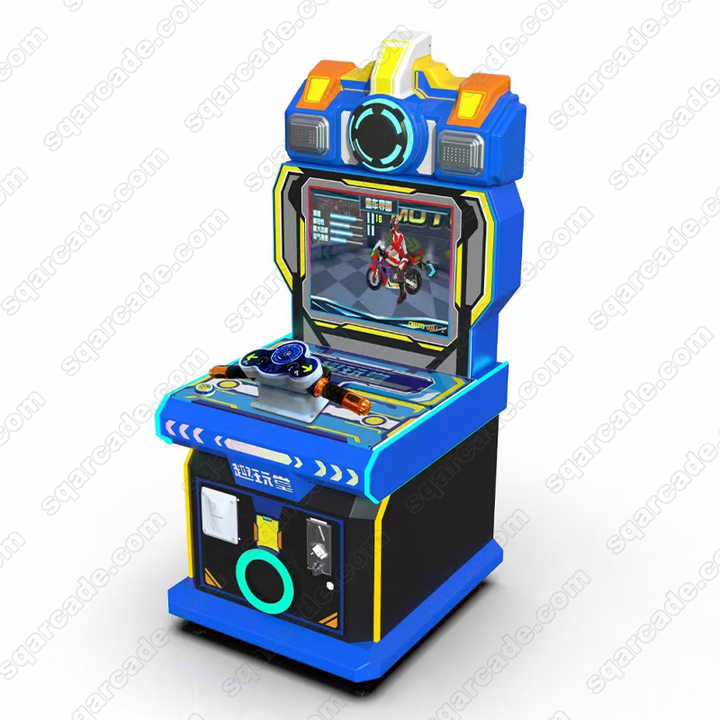 Coin Operated 1 Player Indoor Mall Amusement Mecha Series Motorcycle ...