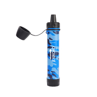 Paille filtrante Exroad sans BPA 5000L, étanche, pour survie en extérieur, voyage, camping, escalade, randonnée, urgence